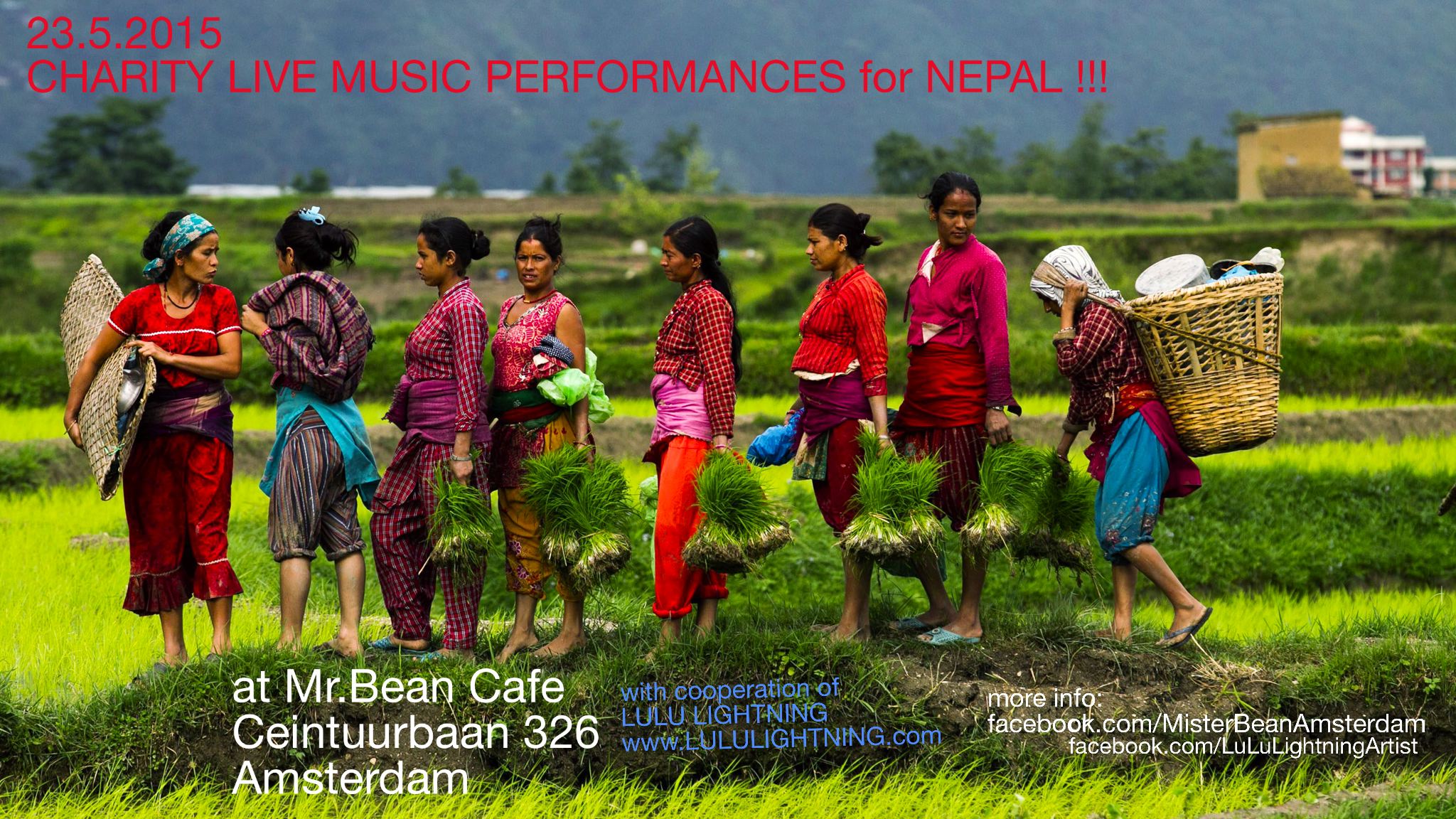 CHARITY FOR NEPAL AMSTERDAM - MUSIC EVENT