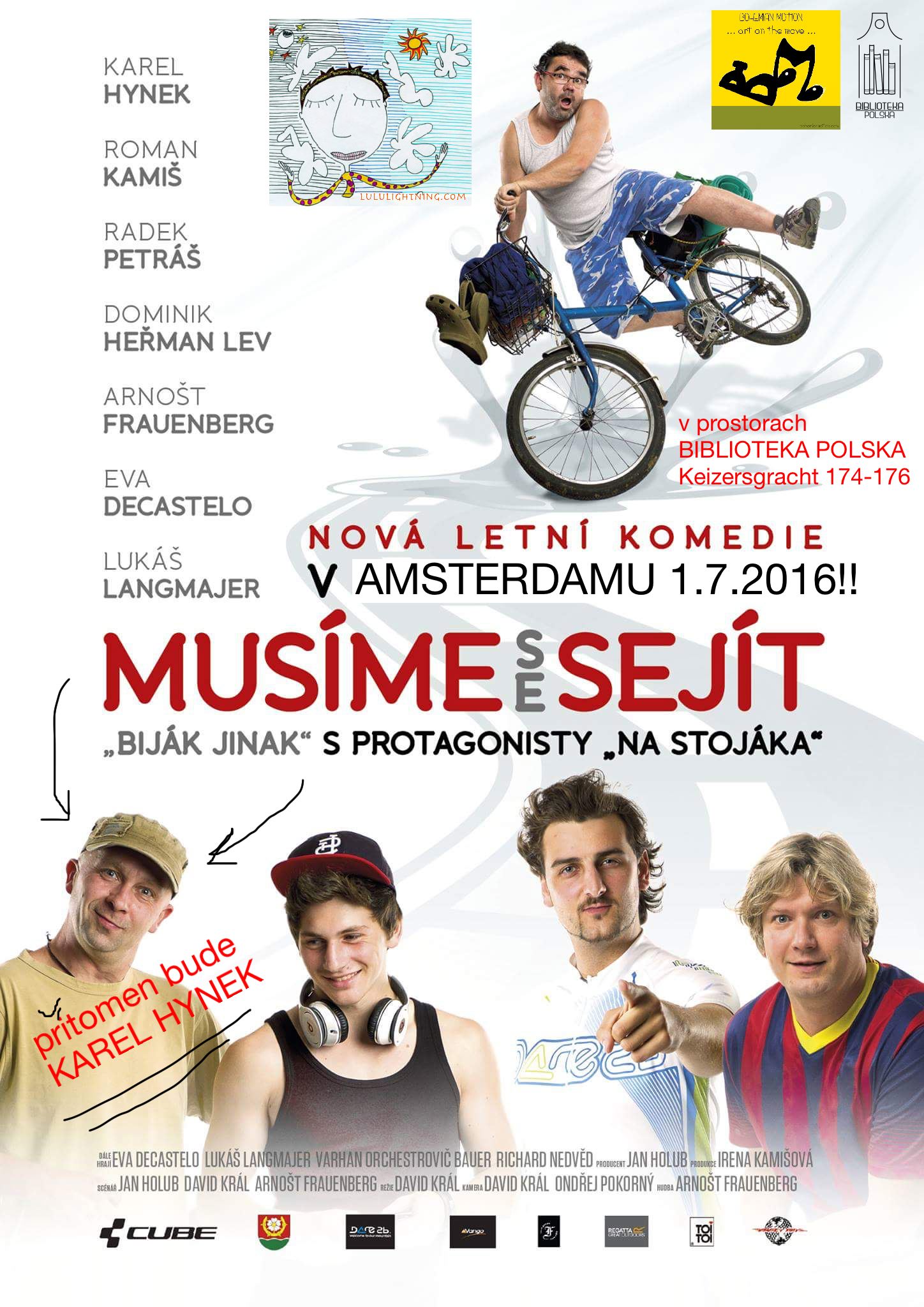 poster MUSIME SE SEJIT Amsterdam Premiere
