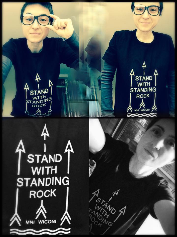 we support STANDING ROCK lulu Amsterdam