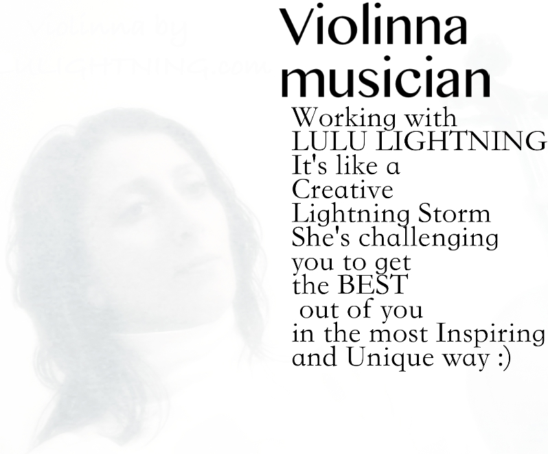 VIOLINNA testimony for LULU LIGHTNING