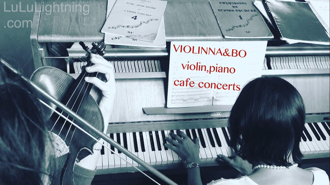 VIOLINNA & BO violin piano Cafe Concert and Classic music