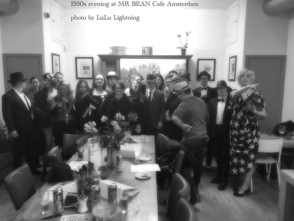 1930s event at Mr.Bean Cafe